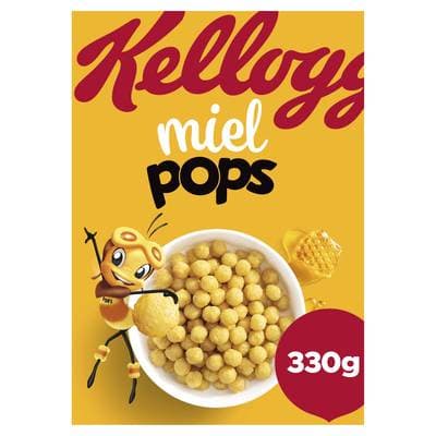 Kellogg's Céréales Miel Pops, 330g