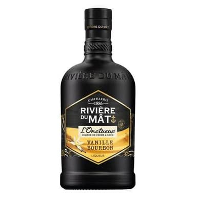 Rivière du Mat Liqueur Vanille Bourbon au rhum et crème de lait17°, 70cl