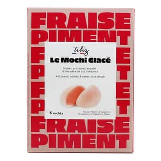 Tiliz Mochi glacés Fraise Piment, 210g
