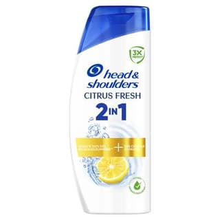 Head & Shoulders Shampoing Antipelliculaire 2en1 Citron Fraîcheur, 300ml