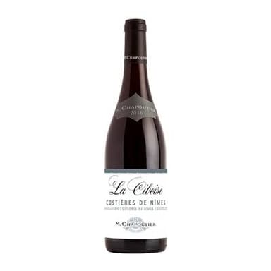 Costières de Nîmes rouge AOP Domaine Chapoutier, 75cl