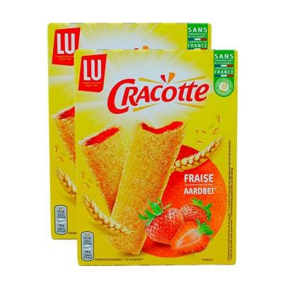 Lu Cracotte Fraise, Lot de 2x200g