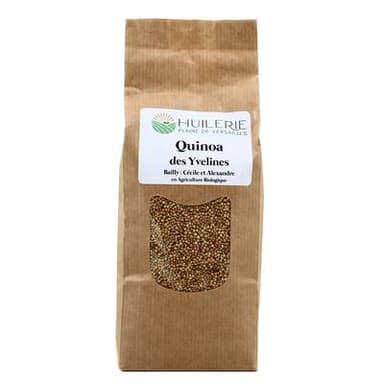 Huilerie Plaine de Versailles Quinoa cultivé dans les Yvelines, 500g