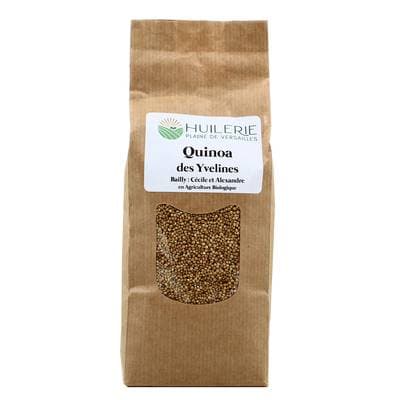 Huilerie Plaine de Versailles Quinoa cultivé dans les Yvelines, 500g