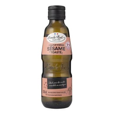Emile Noël Huile vierge de Sésame toasté Bio Equitable, 250ml