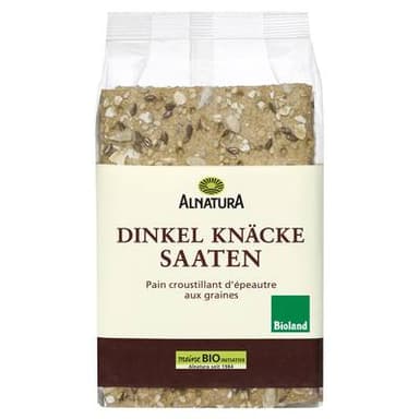 Alnatura Pain croustillant bio aux graines, 200g