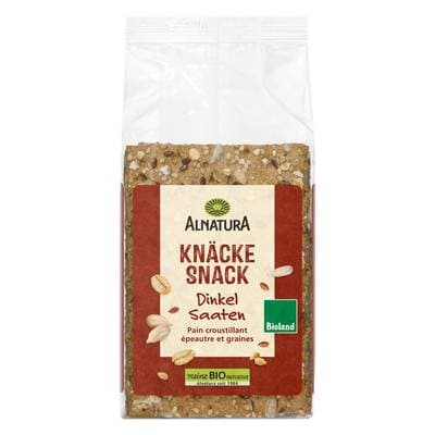 Alnatura Pain croustillant bio aux graines d'épeautre, 200g
