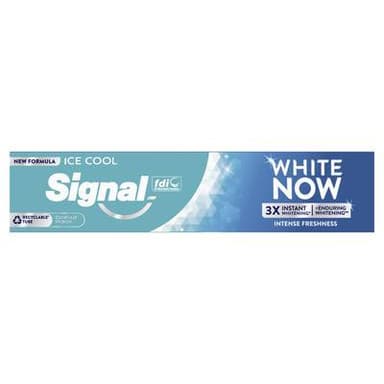 Signal Dentifrice fraîcheur Intense White Now Ice Cool, 75ml