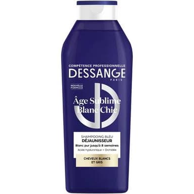 Dessange Shampoing Déjaunisseur Blanc Chic, 280ml