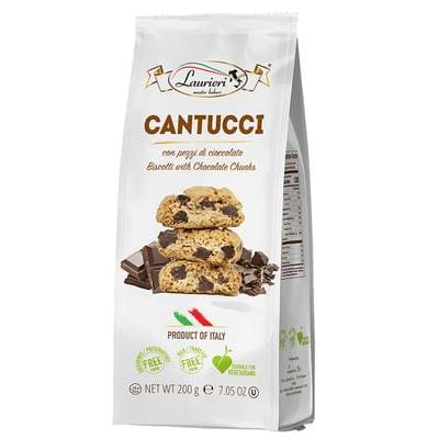 Laurieri Cantucci avec Pépites de Chocolat, 200g