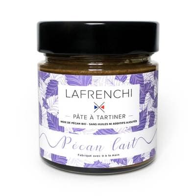 La Frenchi Pâte à tartiner Pécan Chocolat au Lait, 250g