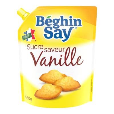 Beghin Say Sucre Saveur Vanille, 650g