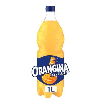 Orangina Bonsson gazeuse à l'orange, 1L