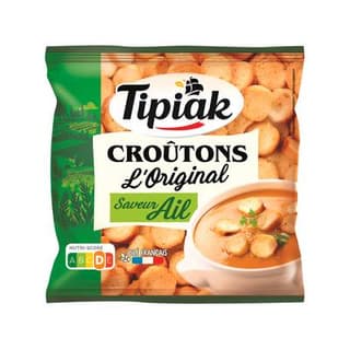 Tipiak Croûtons Original à l'Ail, 150g