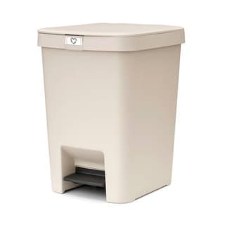 Brabantia Poubelle à pédale StepUp 25 litres - Soft Beige