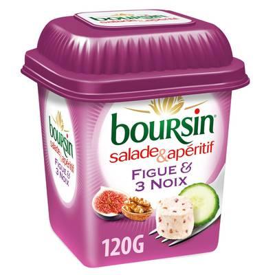 Boursin - Dés de fromage figue et noix