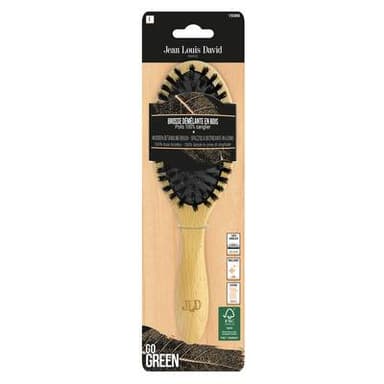 Jean Louis David Brosse démêlante en bois poils 100% sanglier, 1 brosse
