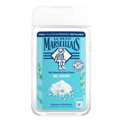 Le Petit Marseillais Gel douche hydratant au sel marin P'tit Bonheur, 250ml