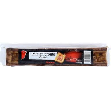 Auchan Pâté en Croûte Cocktail, 450g