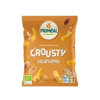 Priméal Crousty cacahuète bio, 75g