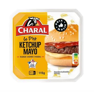 Charal Burger Ketchup Mayo, 115g