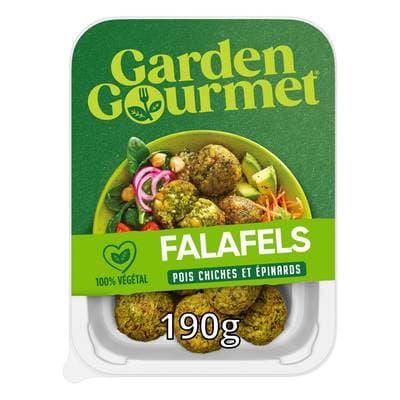 Garden Gourmet Falafels de Pois Chiche et Epinards, 190g