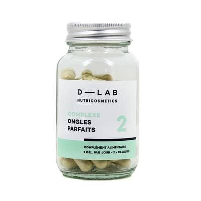 D-Lab Cure Ongle parfait 2 mois, 56 comprimés