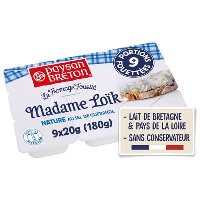 Paysan Breton - Fromage fouetté Madame Loik nature au sel de Guérande