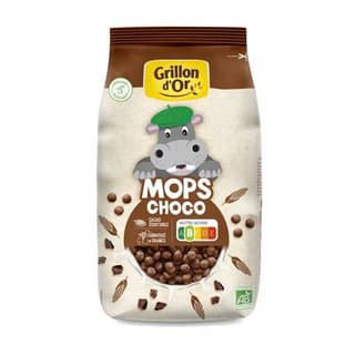 Grillon Or Mops Chocolat BIO, 300g