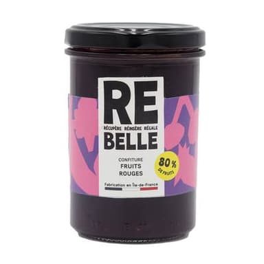 Confiture Re-Belle Confiture aux Fruits Rouges, 230g