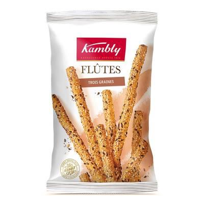 7610216210464 - Kambly - Flûtes Croustillantes aux Trois Graines