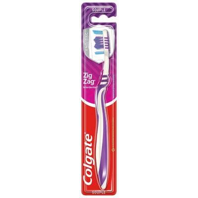 Colgate Brosse à dents Zig Zag Souple, 1 brosse à dents