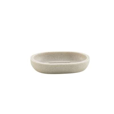 Douceur D Interieur Porte-savon polyresine unie gris, 1 pièce