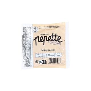 Pepette Chat Repas Frais, Mijoté de Bœuf, 100g