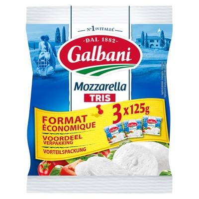 Galbani Mozzarella, 3x125g