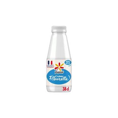 Yoplait Crème fleurette 15%mg, 38cl