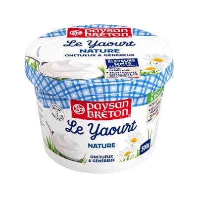 Paysan Breton Yaourt Nature, 500g