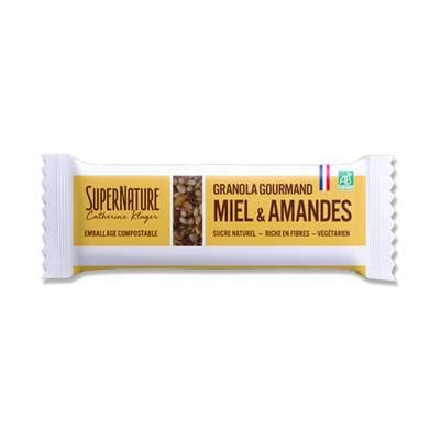 Super Nature Barre de Granola Bio Miel & Graines, 35g