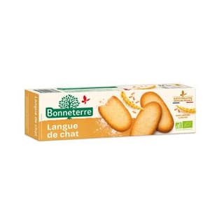 Bonneterre Langues de chat bio, 100g