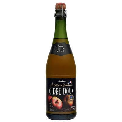 Auchan Terroir Cidre doux terroir IGP Normandie 2.5°, 75cl