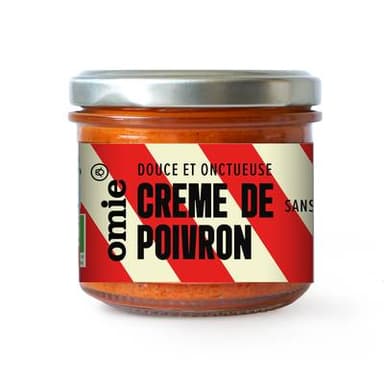 Omie Crème de Poivrons Bio, 90g