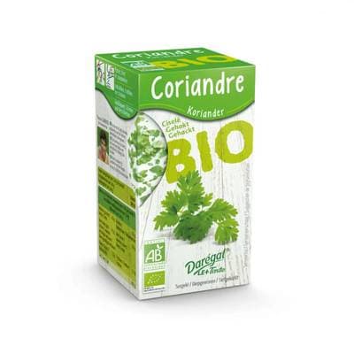 Daregal Coriandre bio ciselée, Boite de 50g