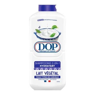 Dop Shampoing 2 en 1 lait vegetal, 480ml