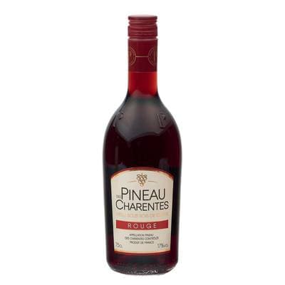 Auchan Pineau rouge des Charentes 17°, 75cl
