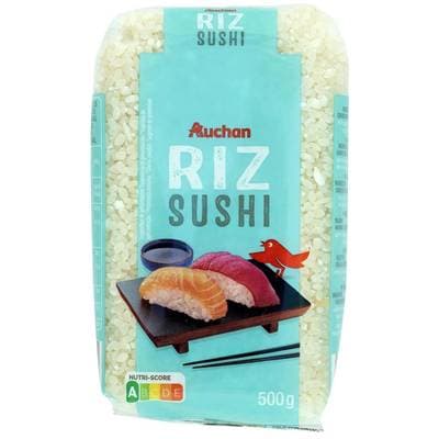 Auchan Riz pour Sushi, 500g