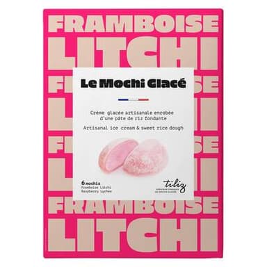 Le Mochi Glacé Mochi glacé framboise, litchi, 210g