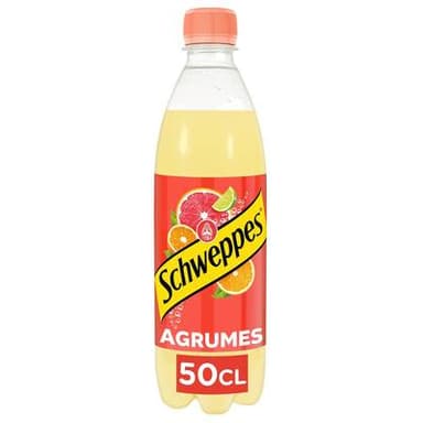 Schweppes Boisson gazeuse saveur agrumes, 50cl