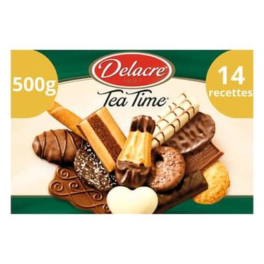 Delacre Assortiment Biscuits Tea Time, 500g