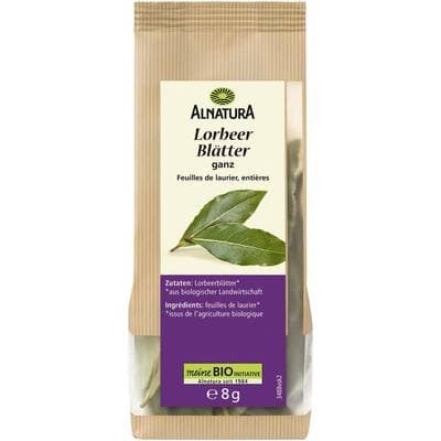 Alnatura Feuilles de Laurier Bio, 8g