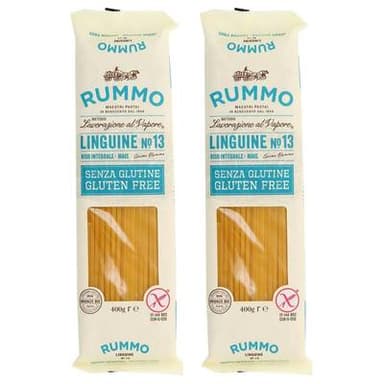 Rummo Pâtes Linguine N°13 Sans Gluten Premium, Lot de 2x400g